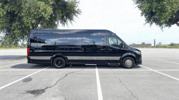 fort worth private event sprinter van rental