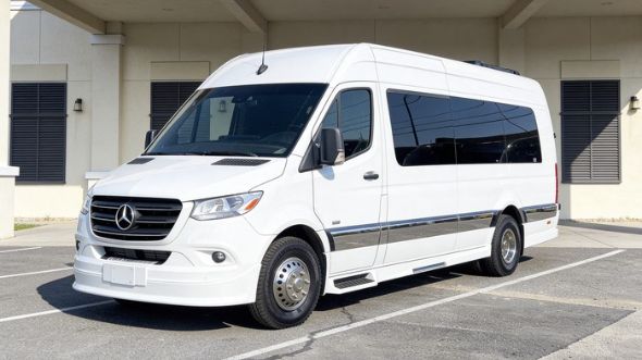 fort worth wedding sprinter van rental