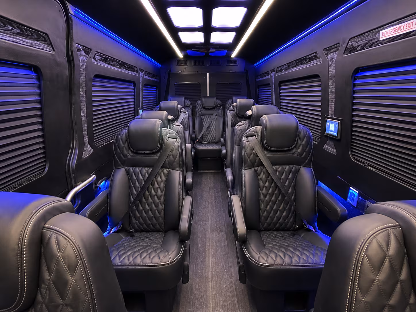 18 passenger sprinter van interior