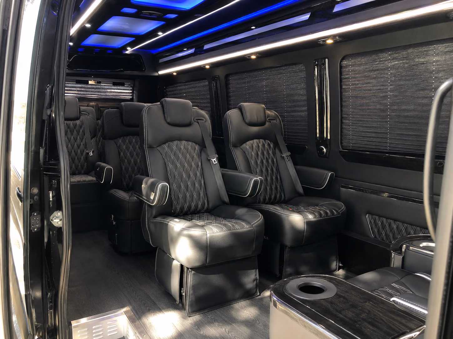 8 passenger sprinter van inside