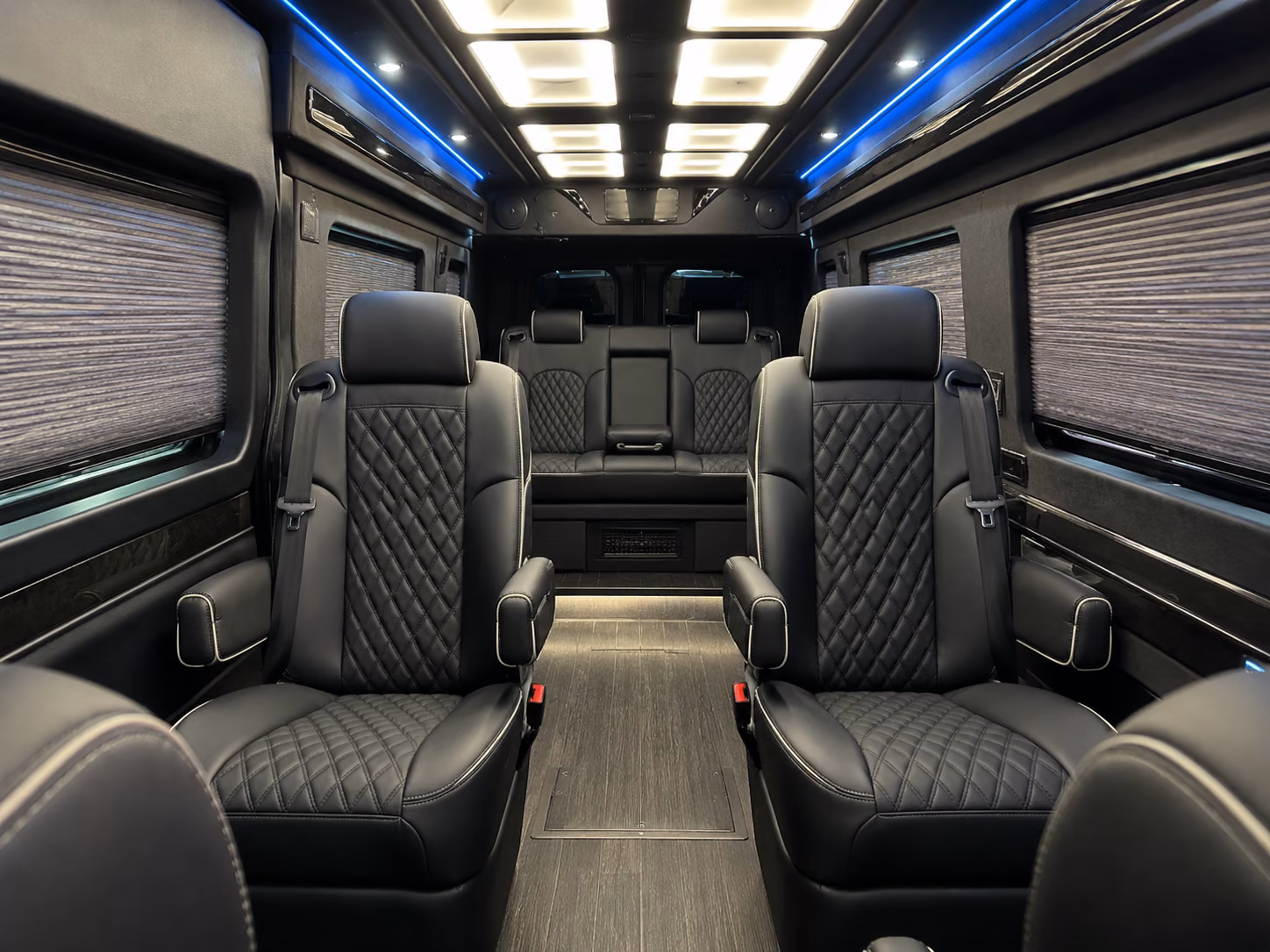 8 passenger sprinter van interior