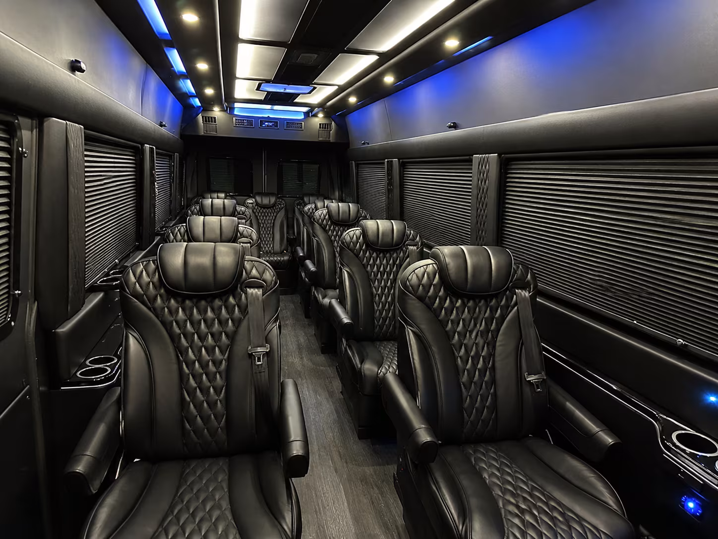 fort worth 15 passenger sprinter van interior