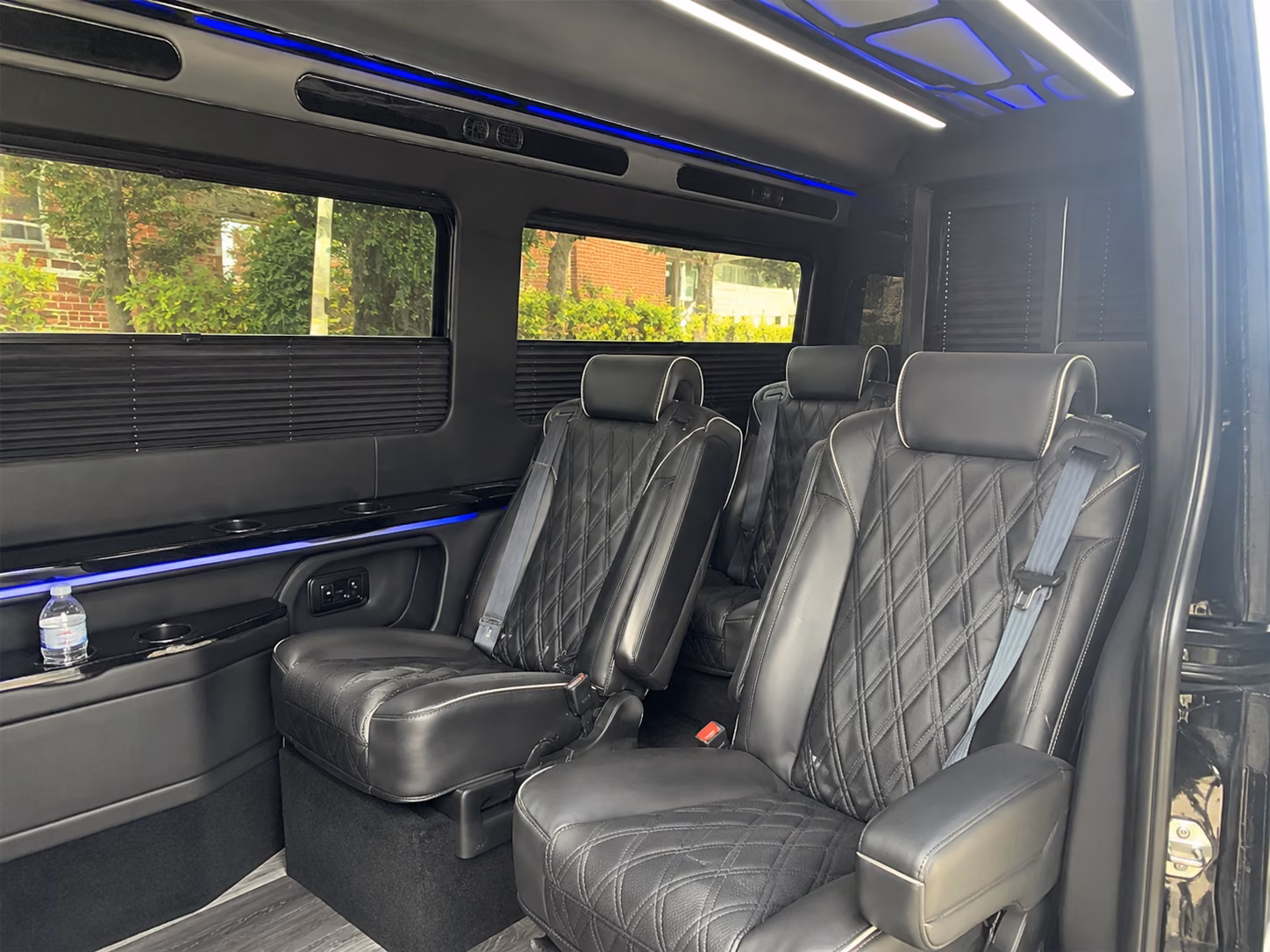 fort worth 18 passenger sprinter van inside