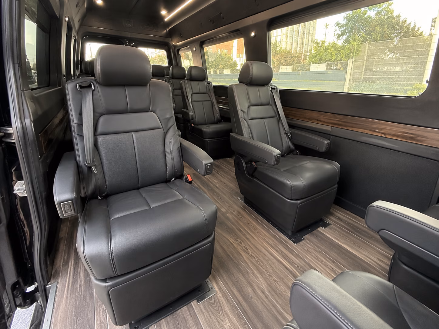 fort worth 20 passenger sprinter van interior